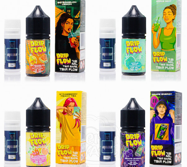Рідина Drip Flow Salt 30ml (набір компонентів)