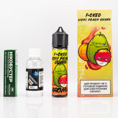 Fucked Organic Lichi Peach Guava 60ml 0mg Рідина