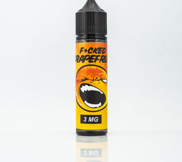 Жидкость Fucked Organic Grapefruit 60ml 1.5mg на органическом никотине со вкусом грейпфрута