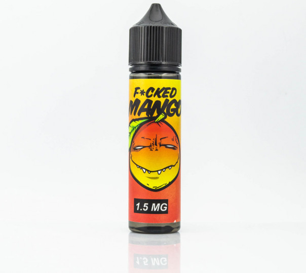 Рідина Fucked Organic Mango 60ml 1.5mg на органічному нікотині зі смаком манго