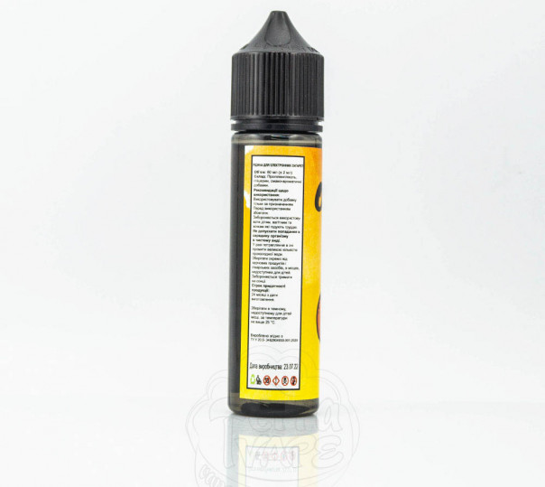 Рідина Fucked Organic Orange 60ml 1.5mg на органічному нікотині зі смаком апельсина