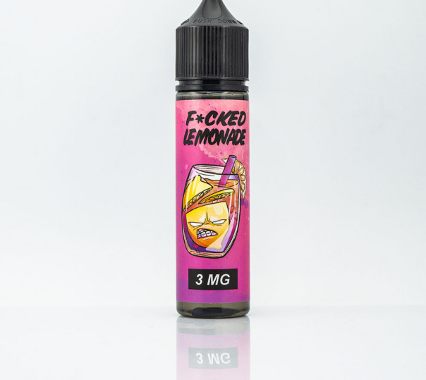 Рідина Fucked Organic Pink Lemonade 60ml 1.5mg на органічному нікотині зі смаком рожевого лимонаду