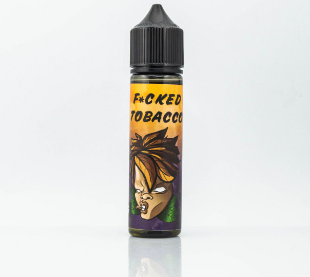 Рідина Fucked Organic Tobacco 60ml 1.5mg на органічному нікотині зі смаком тютюну