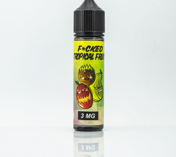 Жидкость Fucked Organic Tropical Mix 60ml 1.5mg на органическом никотине со вкусом тропических фруктов