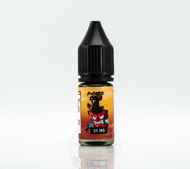 Рідина Fucked Salt Cola 10ml 25mg на сольовому нікотині зі смаком коли