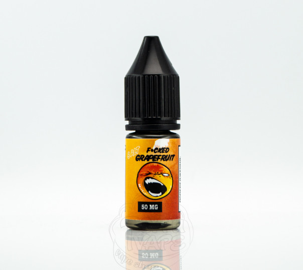 Рідина Fucked Salt Grapefruit 10ml 25mg на сольовому нікотині зі смаком грейпфрута