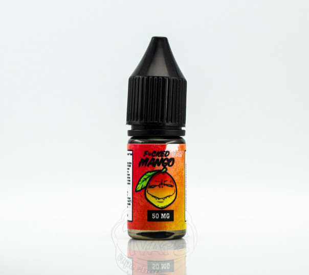 Жидкость Fucked Salt Mango 10ml 25mg на солевом никотине со вкусом манго