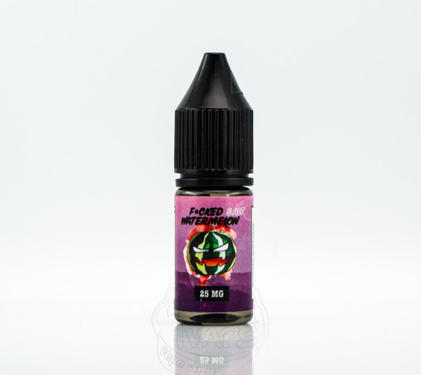 Жидкость Fucked Salt Watermelon 10ml 25mg на солевом никотине со вкусом арбуза