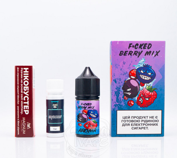 Жидкость Fucked Salt Berry Mix 30ml 25mg со вкусом ягод (набор компонентов)