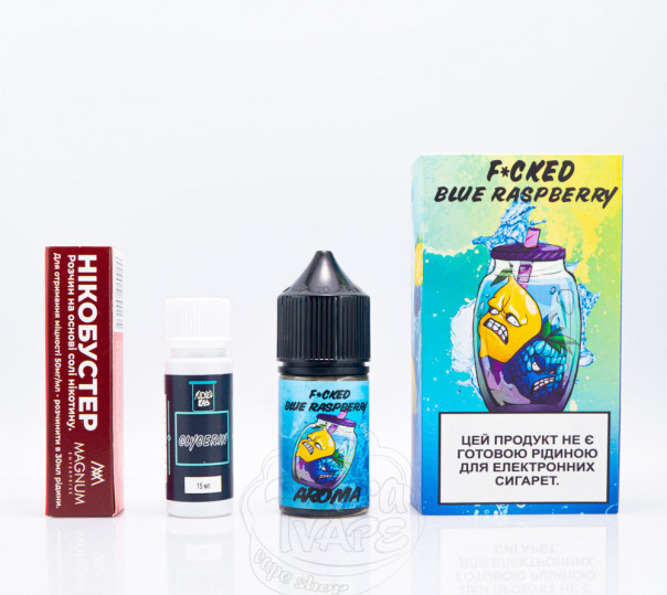 Рідина Fucked Salt Blueraspberry Lemonade 30ml 25mg зі смаком ягідного лимонаду (набір компонентів)