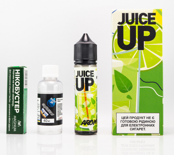 Жидкость Juice Up Organic Mohito 60ml 3mg со вкусом мохито (набор компонентов)