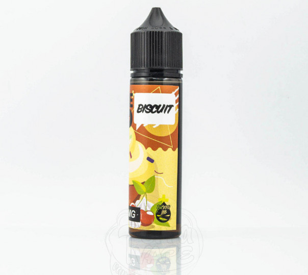 Рідина Juice Up Organic Biscuits 60ml 1.5mg на органічному нікотині зі смаком бісквіта