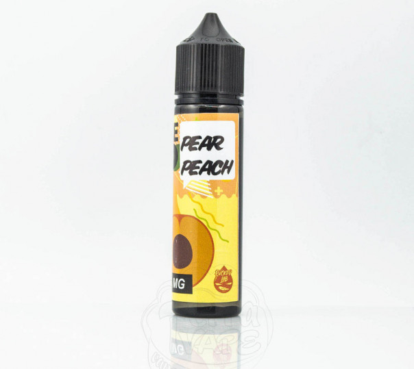 Рідина Juice Up Organic Pear Peach 60ml 1.5mg на органічному нікотині зі смаком груші та персика