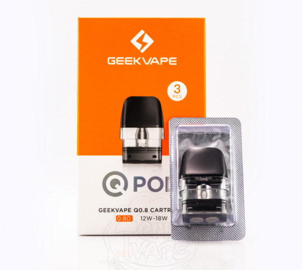 Картридж Geekvape Q Cartridge для многоразових POD систем Sonder Q, Wenax Q, Aegis Q 2ml