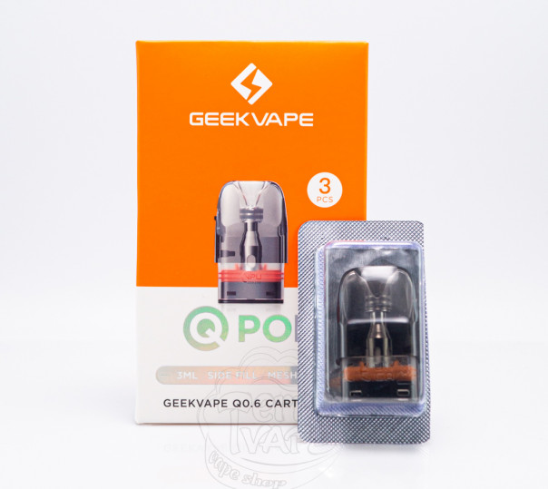 Картридж Geekvape Q Cartridge для багаторазових POD систем Sonder Q/Q2, Aegis Hero Q, Wenax Q/Q Pro та ін