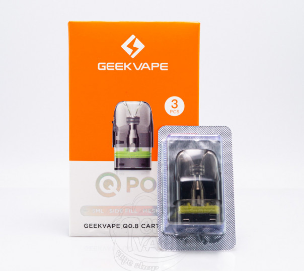 Картридж Geekvape Q Cartridge для багаторазових POD систем Sonder Q/Q2, Aegis Hero Q, Wenax Q/Q Pro та ін