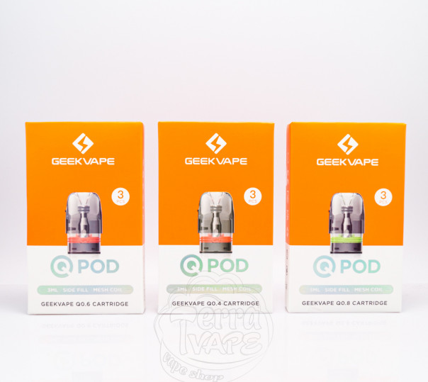 Картридж Geekvape Q Cartridge для багаторазових POD систем Sonder Q/Q2, Aegis Hero Q, Wenax Q/Q Pro та ін