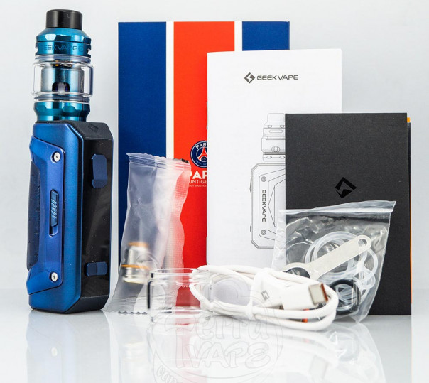 Geekvape S100 (Aegis Solo 2) Kit Silver с баком Z Sub Ohm 2021 Tank Atomizer 5.5ml Стартовый набор