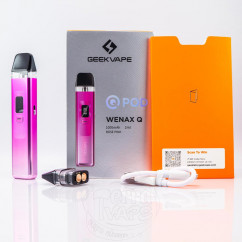 Geekvape Wenax Q Pod Kit 1000mAh Rose Pink