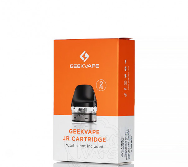 Порожній картридж Geekvape JR Empty Pod Cartridge 5ml для багаторазових POD систем Digi Max/Max R/Pro/Pro R