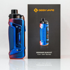Geekvape B100 (Aegis Boost Pro 2) Pod Mod Kit 18650 Blue Red