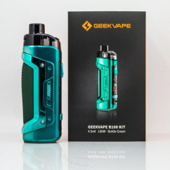 Geekvape B100 (Aegis Boost Pro 2) Pod Mod Kit 18650 Bottle Green