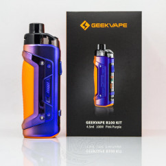 Geekvape B100 (Aegis Boost Pro 2) Pod Mod Kit 18650 Pink Purple