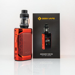 GeekVape T200 Mod Kit с баком Z Sub Ohm 2021 Tank Atomizer 5.5ml 200W Claret Red
