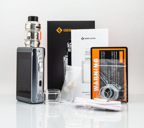 GeekVape T200 Mod Kit із баком Z Sub Ohm 2021 Tank Atomizer 5.5ml 200W Стартовий набір