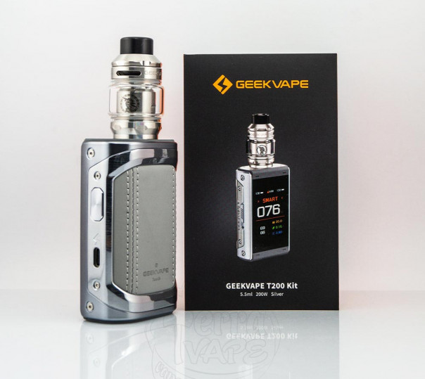 GeekVape T200 Mod Kit с баком Z Sub Ohm 2021 Tank Atomizer 5.5ml 200W Стартовый набор