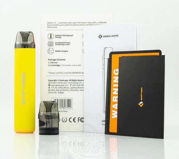 GeekVape Wenax H1 Pod System Kit Багаторазова POD система