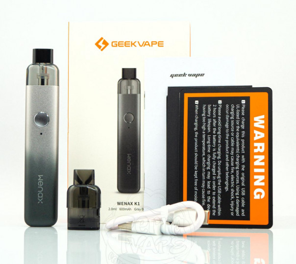 GeekVape Wenax K1 Pod Kit 600mAh Многоразовая POD система