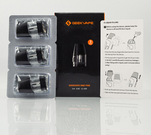 Картридж для многоразовой POD системы GeekVape 1FC / One Pod System Kit 2ml