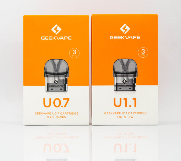 Картридж Geekvape U pod для многоразових POD систем Sonder U, Wenax U, AU, Obelisk U, Digi-U Kit 2ml