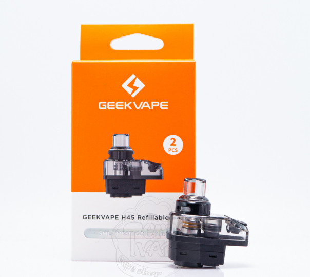 Картридж GeekVape H45 Refillable Pod Cartridge для багаторазової POD системи H45, Classic (Aegis Hero 2, 3) 5ml