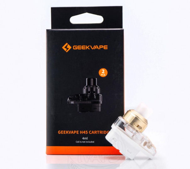 Порожній картридж для багаторазової POD системи GeekVape H45, Classic (Aegis Hero 2, 3) 4ml