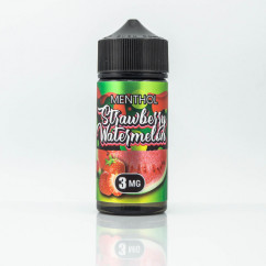 Flamingo Organic Strawberry Watermelon 100ml 0mg Жидкость