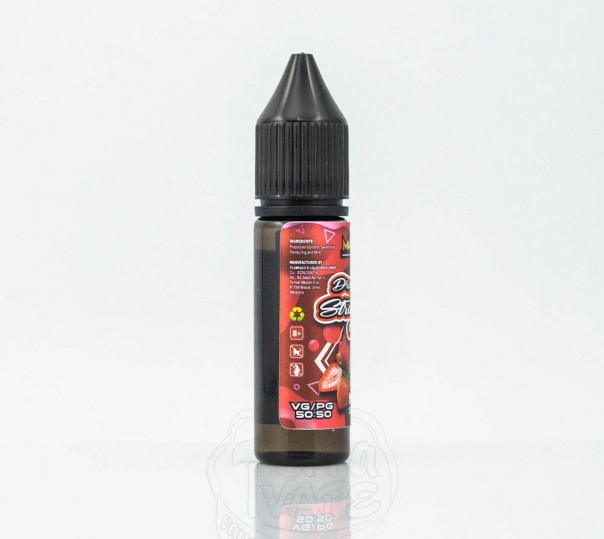 Рідина Marvellous Brew Salt Dragonfruit Strawberry Kiwi 15ml 50mg на сольовому нікотині зі смаком драгонфрута, ківі та полуниці