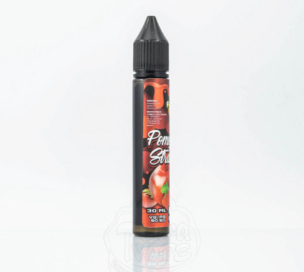 Рідина Flamingo Salt Pomegranate Strawberry 30ml 35mg на сольовому нікотині зі смаком граната і полуниці