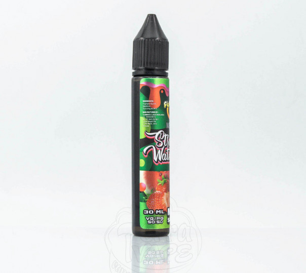 Рідина Flamingo Salt Strawberry Watermelon 30ml 35mg на сольовому нікотині зі смаком кавуна та полуниці