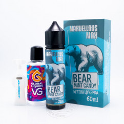 Marvellous Max Organic Bear Mint Candy 60ml 3mg Жидкость