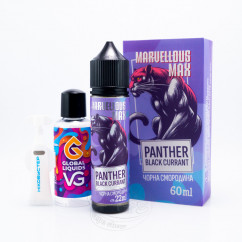 Marvellous Max Organic Panther Black Currant 60ml 3mg Рідина