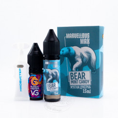 Marvellous Max Salt Bear Mint Candy 15ml 50mg Рідина