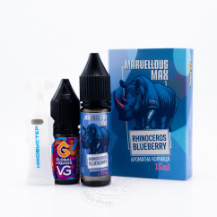 Marvellous Max Salt Rhinoceros Blueberry 15ml 50mg