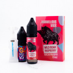 Marvellous Max Salt Wild Boar Raspberry 15ml 50mg Жидкость