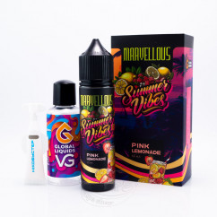 Marvellous Summer Vibes Organic Pink Lemonade 60ml 3mg Рідина