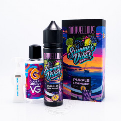 Marvellous Summer Vibes Organic Purple Lemonade 60ml 3mg