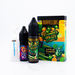 Marvellous Summer Vibes Salt Apple Punch 15ml 50mg Рідина