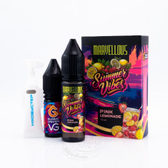 Marvellous Summer Vibes Salt Pink Lemonade 15ml 50mg Жидкость