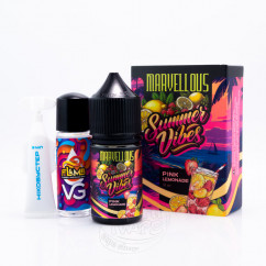 Marvellous Summer Vibes Salt Pink Lemonade 30ml 50mg Жидкость